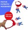 4E's Novelty 10 Pack 4th of July Headband – Patriotic Accessories for Kids & Adults